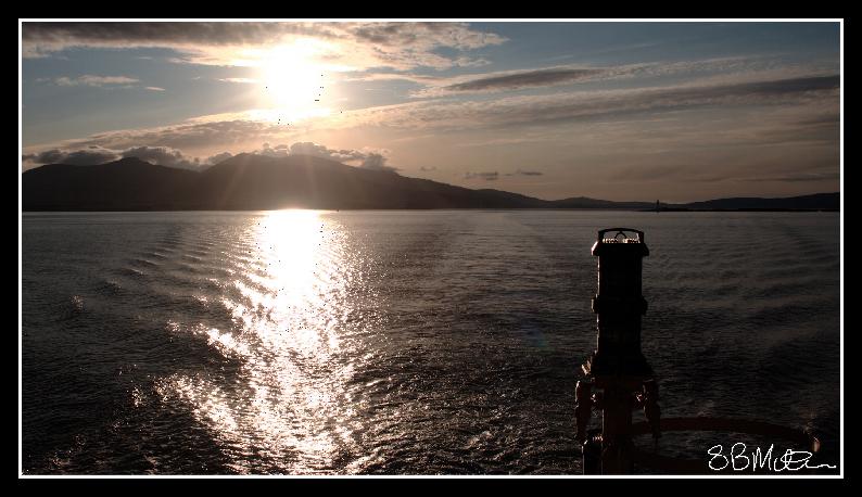 A Sunset over the Isle of Mull: Photograph by Steve Milner